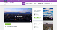 Desktop Screenshot of enjoyarmenia.com